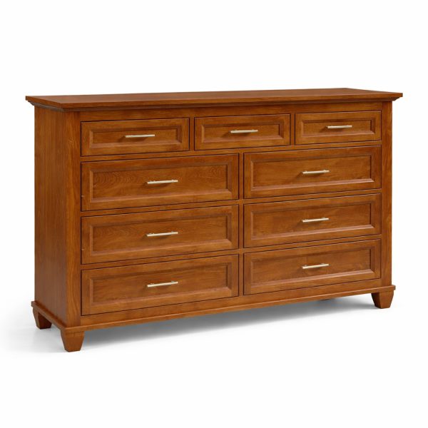 Algonquin Solid Wood Dresser | Custom Handcrafted Bedroom Storage 00-04