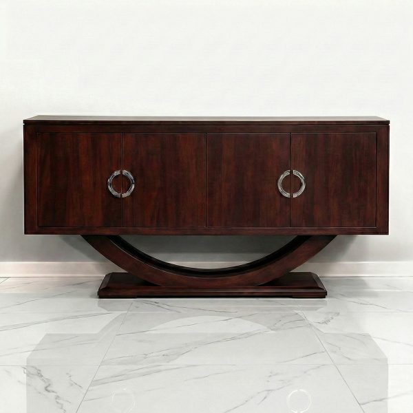Metro Solid Wood Buffet | Custom Modern Sideboard 1-2