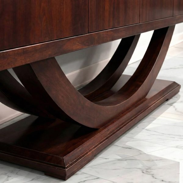 Metro Solid Wood Buffet | Custom Modern Sideboard 2-03