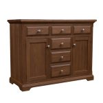 Chateau Solid Wood Sideboard | Handcrafted Classic Buffet Cabinet 00-03