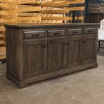Chateau Solid Wood Sideboard | Handcrafted Classic Buffet Cabinet 01-02