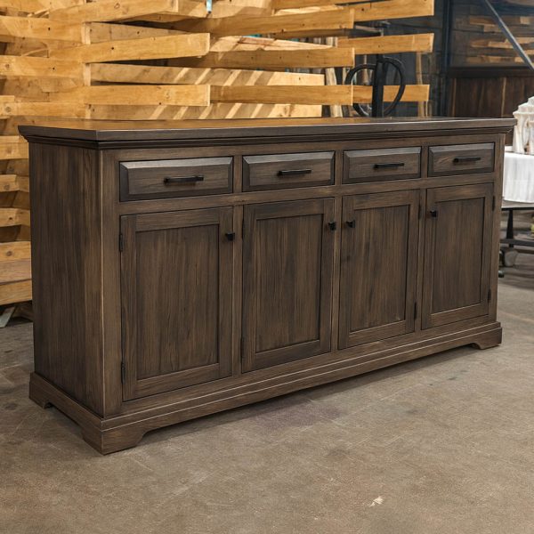 Chateau Solid Wood Sideboard | Handcrafted Classic Buffet Cabinet 01-02