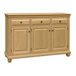 Florentino Solid Wood Sideboard | Handcrafted Classic Buffet Cabinet 0-03
