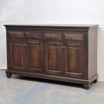 Florentino Solid Wood Sideboard | Handcrafted Classic Buffet Cabinet 01-01