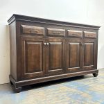 Florentino Solid Wood Sideboard | Handcrafted Classic Buffet Cabinet 01-03