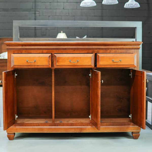 Florentino Solid Wood Sideboard | Handcrafted Classic Buffet Cabinet 02-04