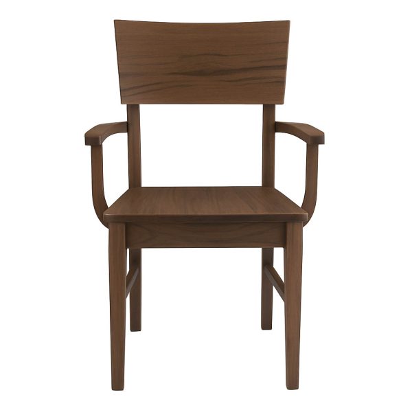 Kirkland Solid Wood Arm Chair – Custom Modern Dining Chair 00-02