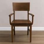 Kirkland Solid Wood Arm Chair – Custom Modern Dining Chair 00-04