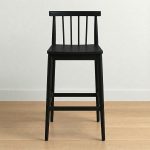 Livon Solid Wood Stool | Modern Low Back Stool 01-02