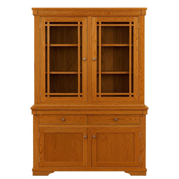 Madrid Solid Wood Sideboard And Hutch | Custom Classic Buffet &Amp; Hutch 00-00