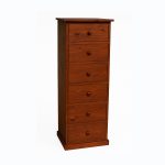 Marco Solid Wood Chest | Handcrafted 5-Drawer Hiboy 00-04