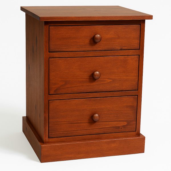 Marco Solid Wood Nightstand | Handcrafted Bedside Table 00-06