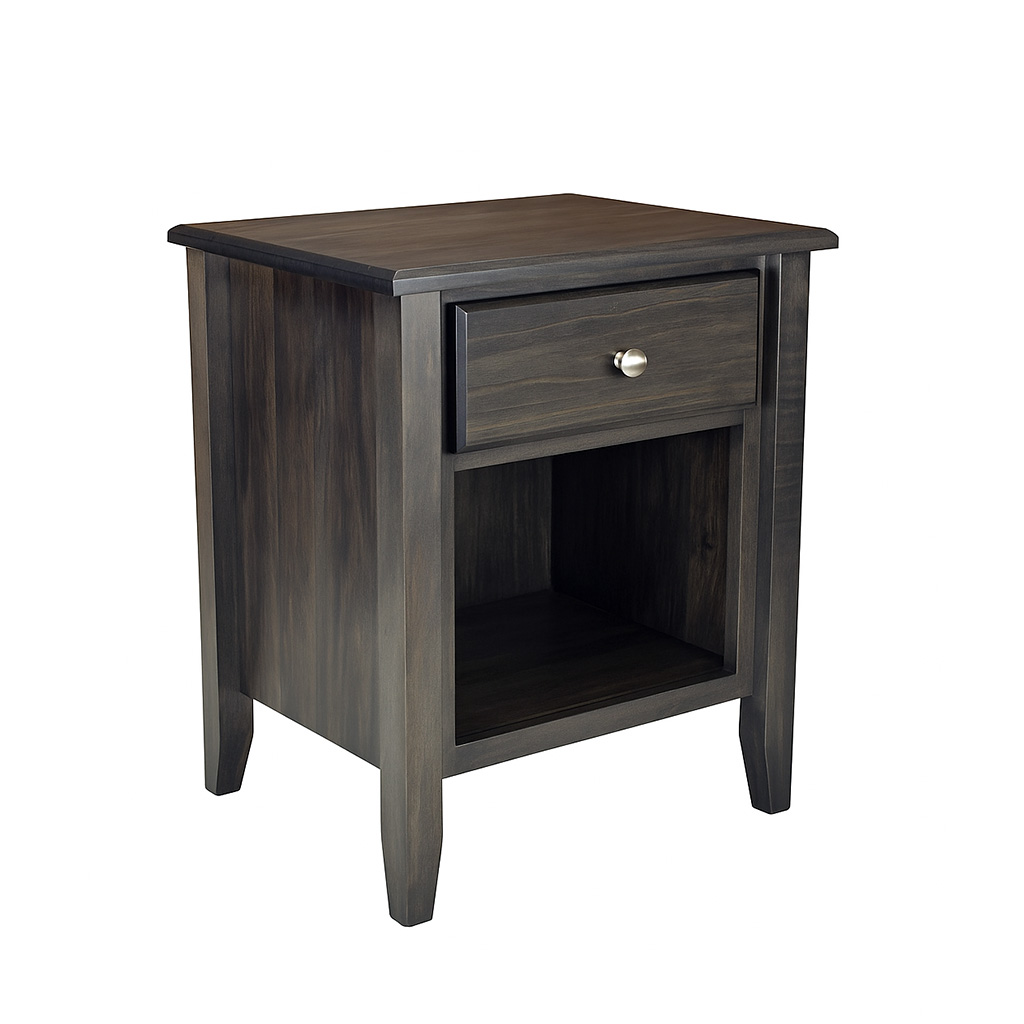 Thornbury Solid Wood Nightstand | Custom Bedside Table 00-02