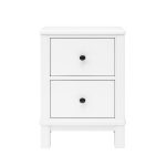 Urbana Solid Wood Nightstand | Custom Bedside Table 00-02