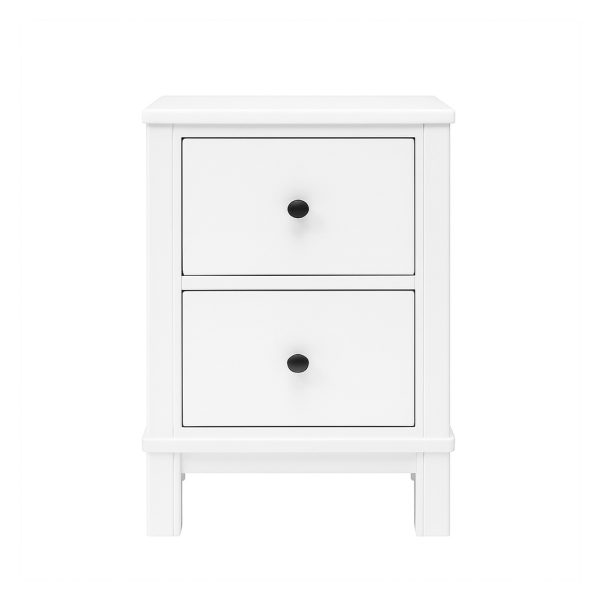 Urbana Solid Wood Nightstand | Custom Bedside Table 00-02