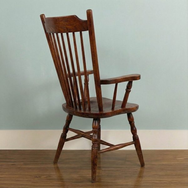 Fancy Farmhouse Solid Wood Arm Chair | Canadian Made Dining 00-03