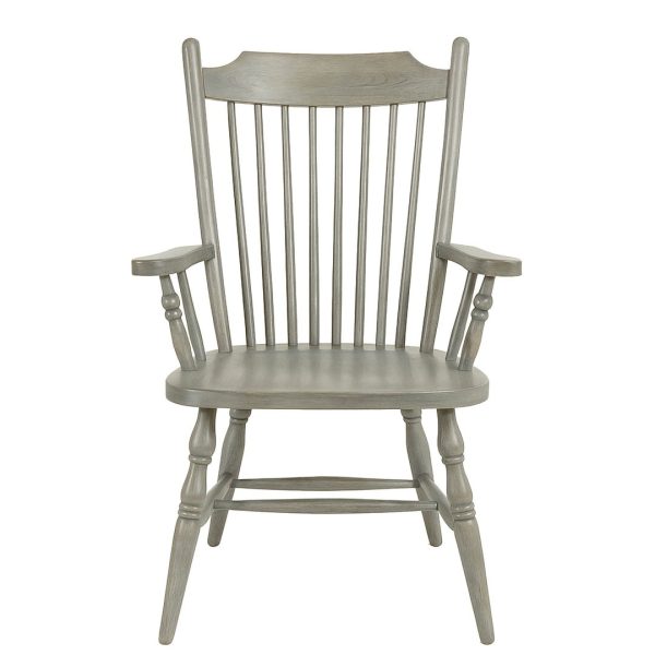 Fancy Farmhouse Solid Wood Arm Chair | Canadian Made Dining 01-02