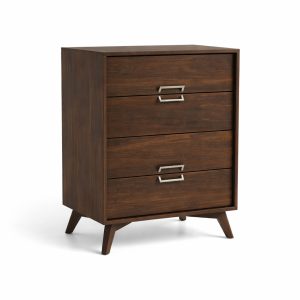 Hugo Solid Wood Mid-Century Chest 00-00