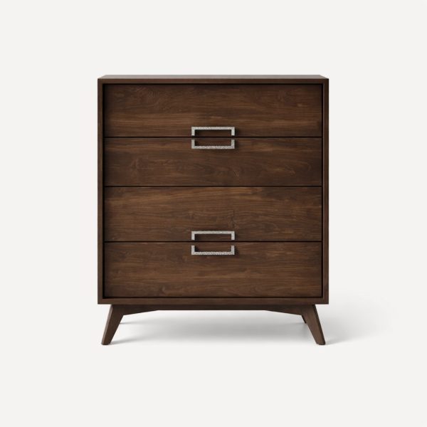 Hugo Solid Wood Mid-Century Chest 00-01