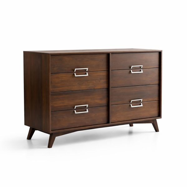 Hugo Solid Wood Mid-Century Dresser 00-01