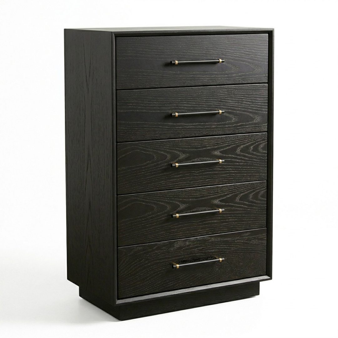 Modera Mid-Century Modern Chest | Solid Wood Hiboy 01-1