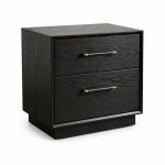 Modera Mid-Century Modern Nightstand | Solid Wood Nightstand 01-4