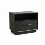 Modera Mid-Century Modern Nightstand | Solid Wood Nightstand 01-5
