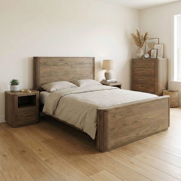 Osten Solid Wood Bedroom Set | Modern Bedroom Furniture 00-01