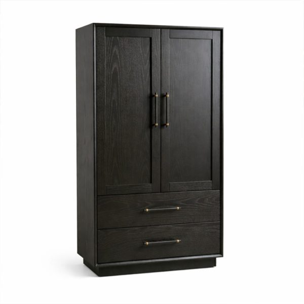 Modera Solid Wood Wardrobe | Modern Storage Cabinet 01-00