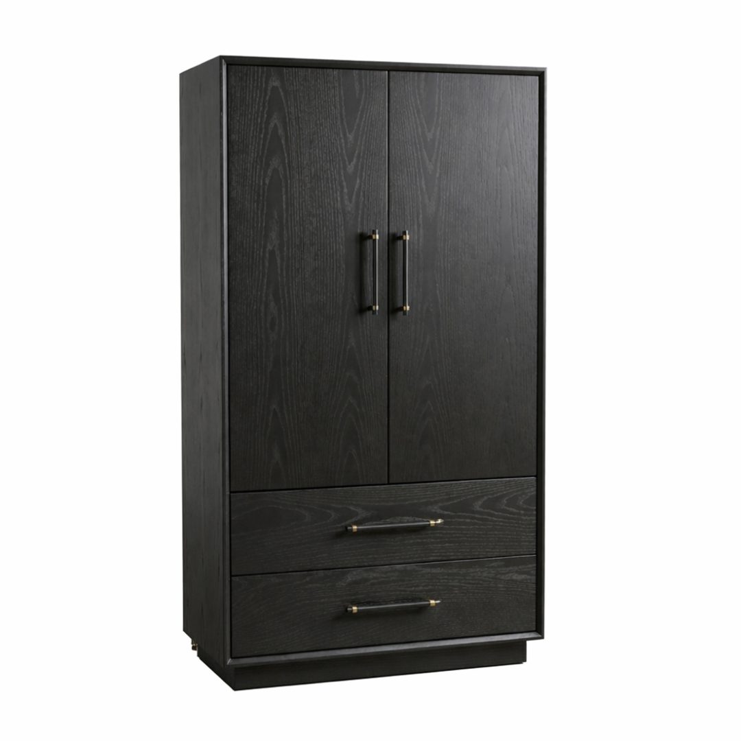 Modera Solid Wood Wardrobe | Modern Storage Cabinet 01-01