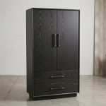 Modera Solid Wood Wardrobe | Modern Storage Cabinet 01-02