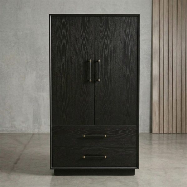 Modera Solid Wood Wardrobe | Modern Storage Cabinet 01-03