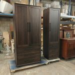 Modera Solid Wood Wardrobe | Modern Storage Cabinet 02-01