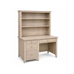 A-Series Solid Wood Desk with Hutch 0-12