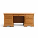 St. James Solid Wood Executive Desk | Handmade Office Desk 00-05