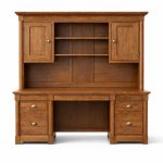 Tranquil Solid Wood Desk and Hutch | Executive Computer Workstation 00-07