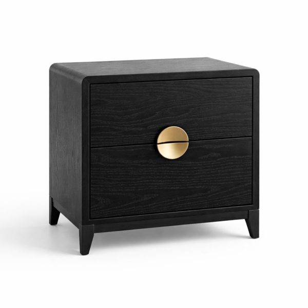 Haven Solid Wood Nightstand |  Modern Bedtable 00-01
