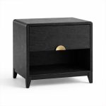 Haven Solid Wood Nightstand |  Modern Bedtable 00-02