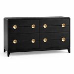 Haven Solid Wood 6 Drawer Dresser |  Modern Bedroom Storage 00-01