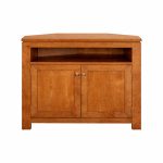 Newport Solid Wood Corner TV Unit | Hardwood Media Cabinet 00-01