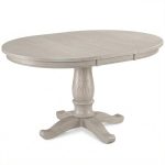 Heritage Solid Wood Round Dining Table | Classic Pedestal Base 00-02