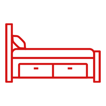Storage Bed Icon