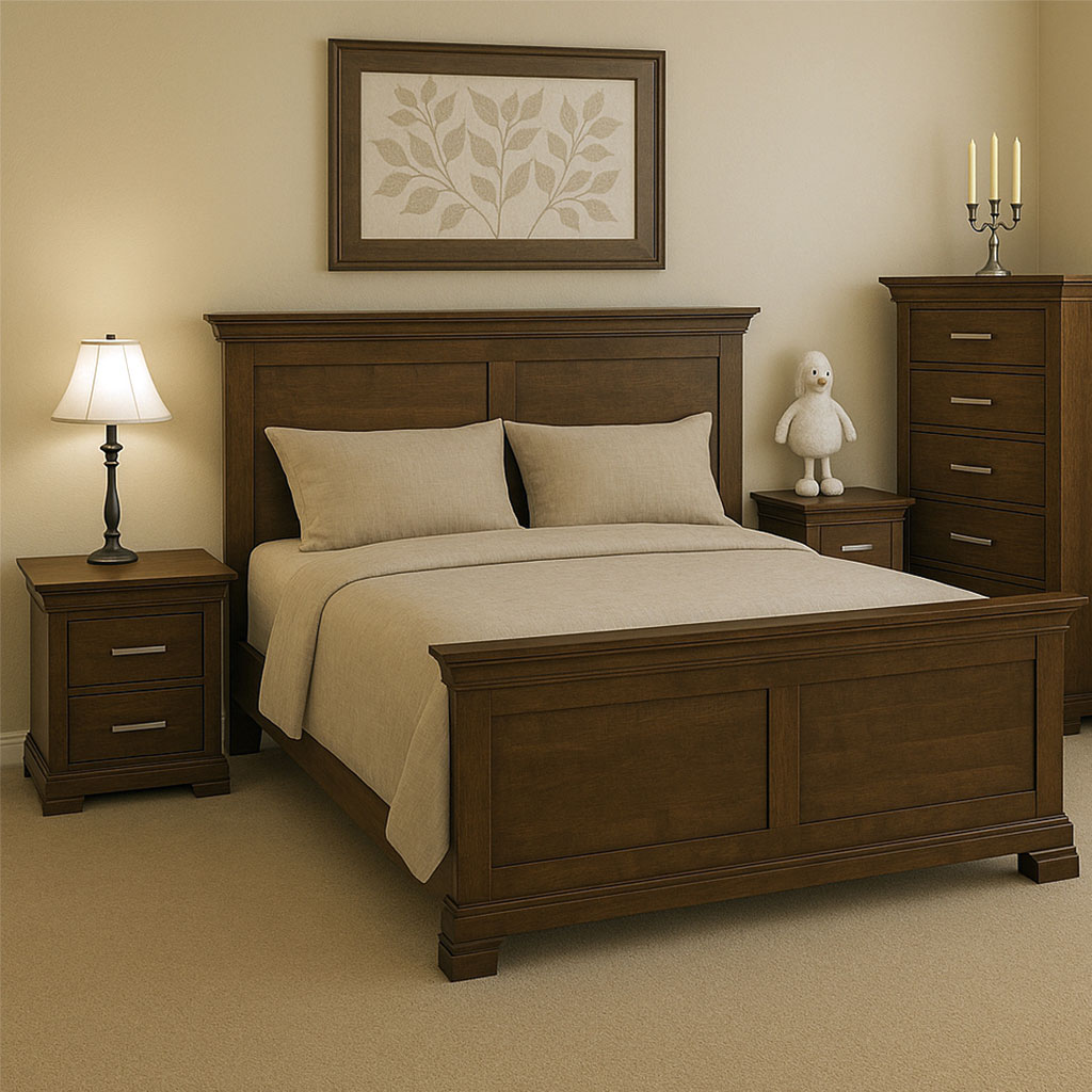 Solid wood bedroom set
