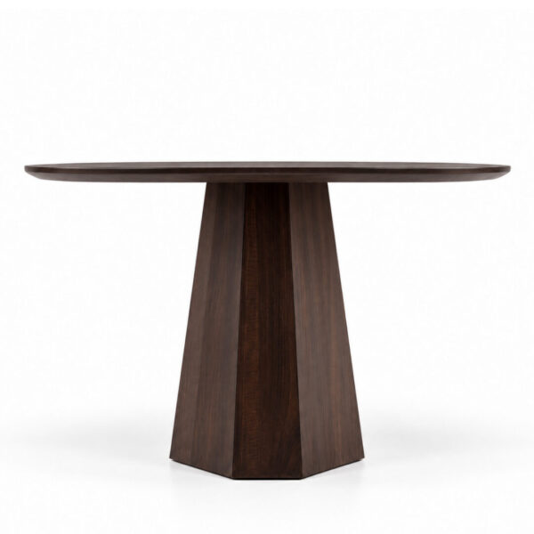 Atlas Solid Wood Round Table | Canadian Custom Extendable Dining Table 00-02