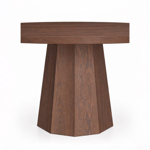 Atlas Solid Wood Round Table | Canadian Custom Extendable Dining Table 00-01