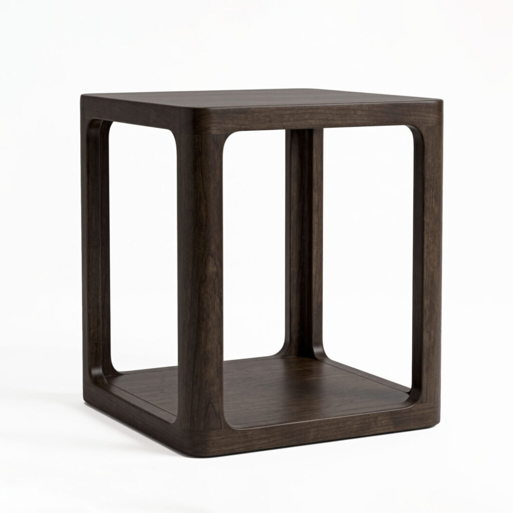 Oslo Solid Wood End Table | Canadian Custom Made 00-01