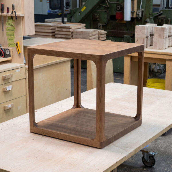 Oslo Solid Wood End Table | Canadian Custom Made 01-00