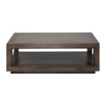 Forma Solid Wood Coffee Table | Custom Modern Coffee Table 00-01