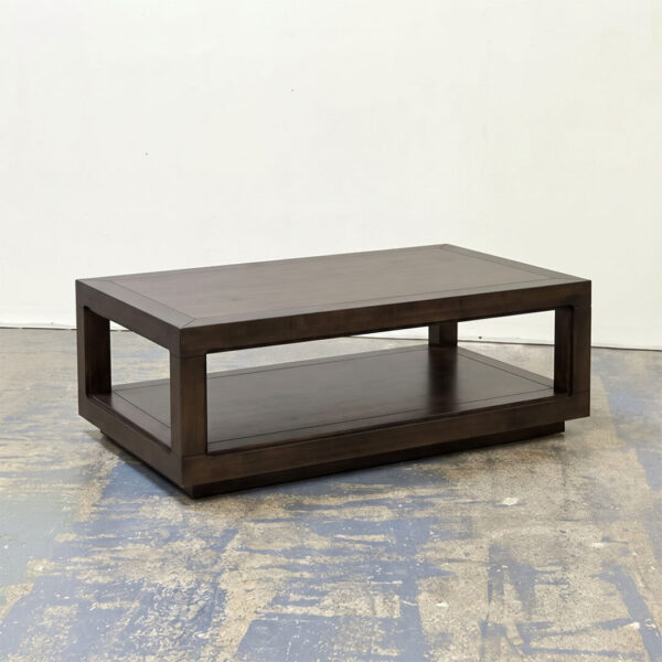 Forma Solid Wood Coffee Table | Custom Modern Coffee Table 01-01